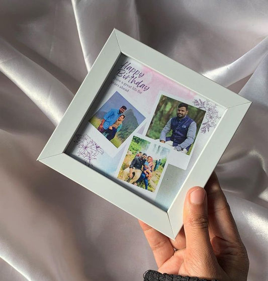Mini Moments – 4x4 Personalized Frame for Memories